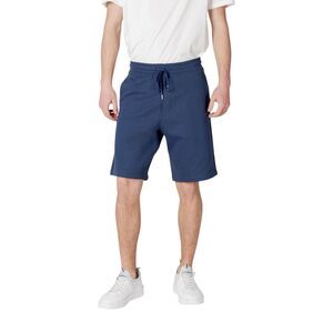 Replay Blue Cotton Bermuda Men's Shorts